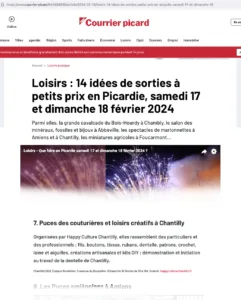 hcc courrier picard dim 18 fev puces